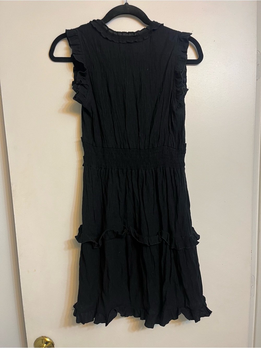 Pinch Black Ruffle Tiered Mini Dress - Picture 2 of 2